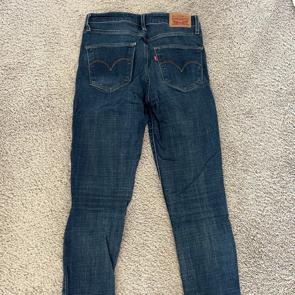 Levi's 721 High Rise Skinny Jeans W27 L28